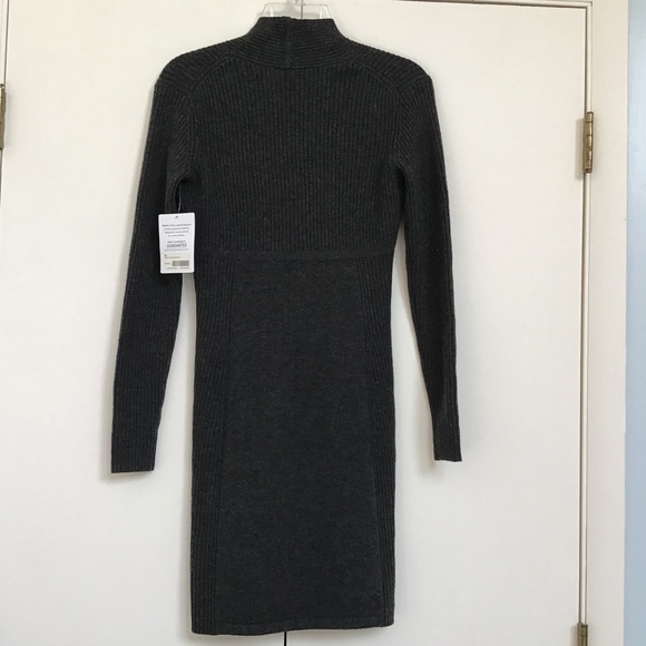 Athleta sz S Chalet Sweater Dress NWT in Grey - Picture 2 of 10